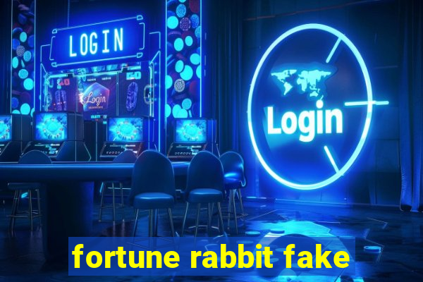 fortune rabbit fake